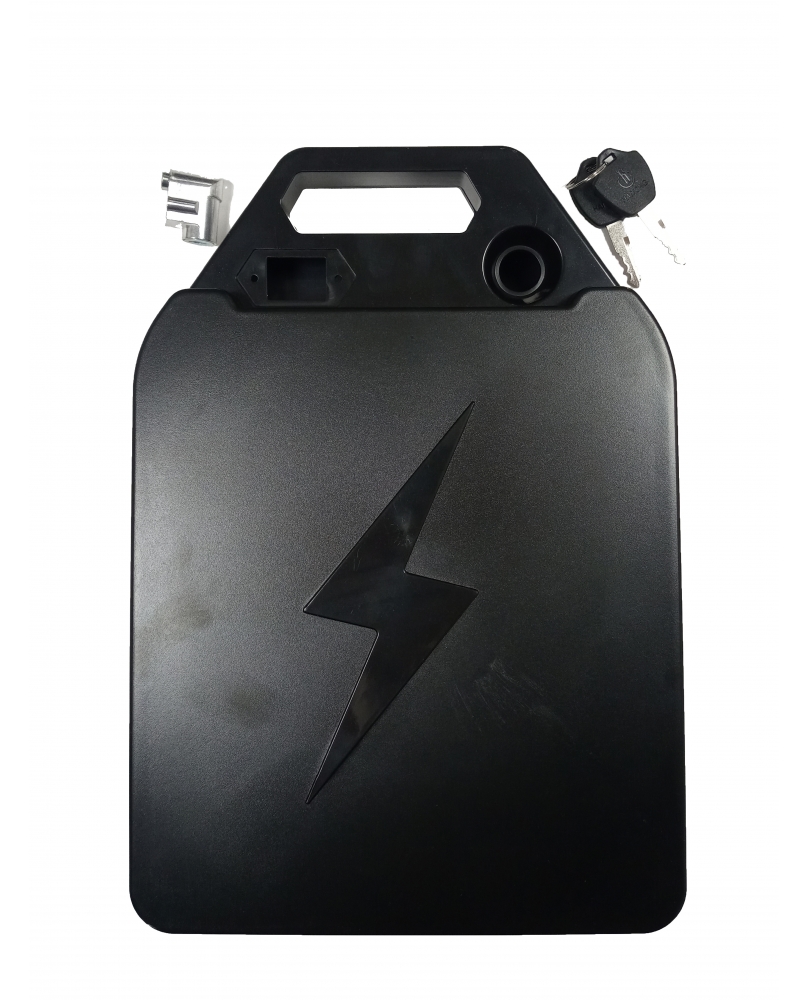 Bateriju korpuss ar atslēgu