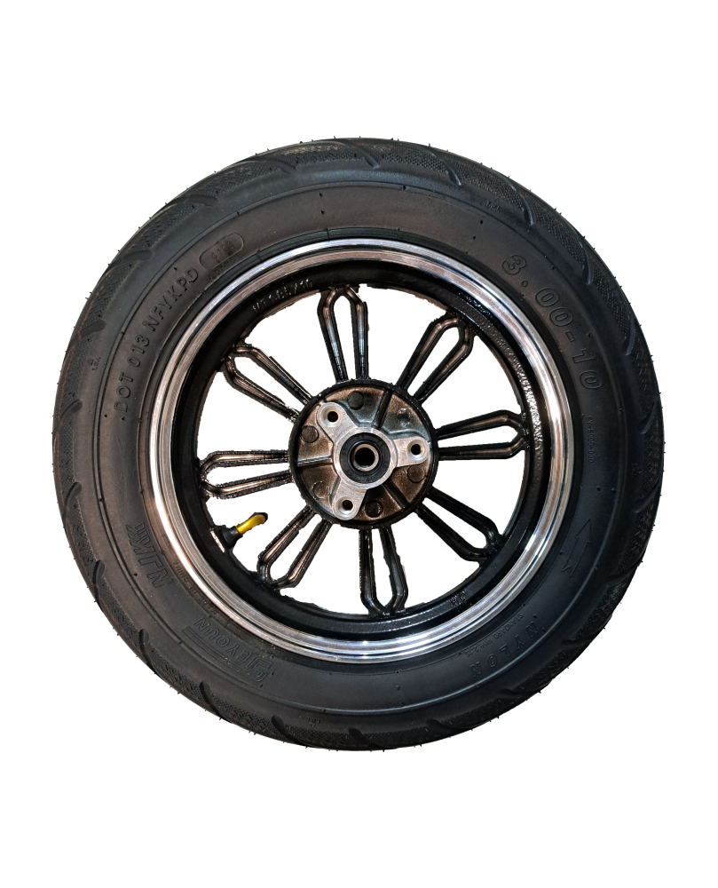 3.00-10 Esiratas koos rehvidega elektrilisele tõukerattale XD/A6