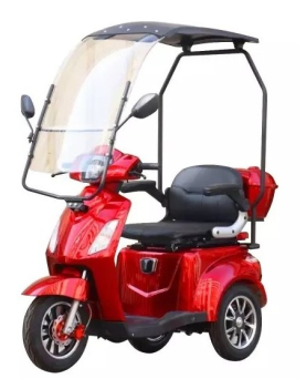 Elektriskais Triratis Vista-1 ar jumtu, 1000 W, Li-ion, EEC