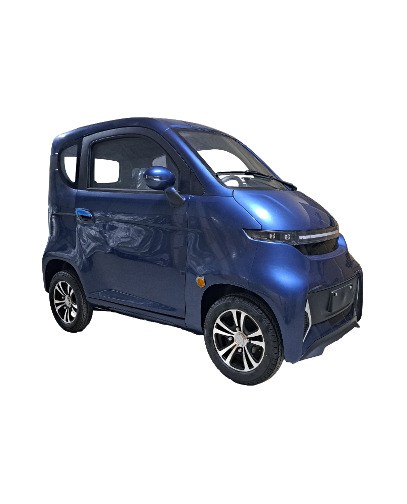 Elektrinis Mini Auto Ekomoto J4, Mėlyna, 1000W AC, EEC