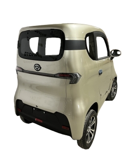Elektrinis Mini Auto Ekomoto J4, Kreminė, 1000W AC, EEC