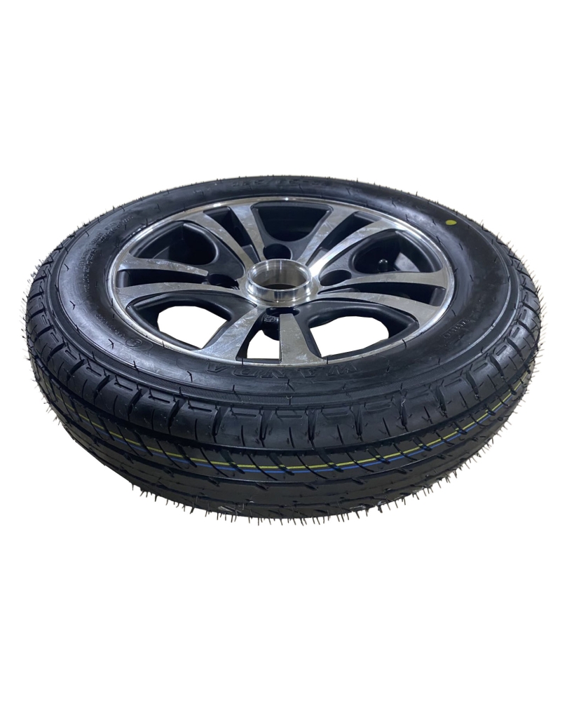 125/65 R12 rehvid velgedega elektrilisele miniautole J4