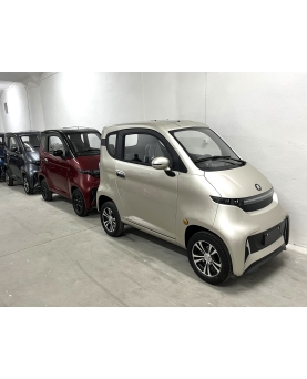 Elektrinis Mini Auto Ekomoto J4, Kreminė, 1000W AC, EEC