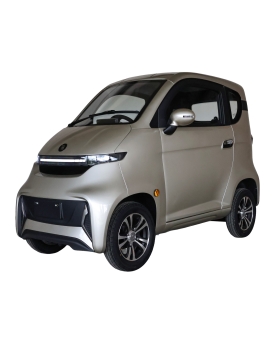 Elektriline mini-auto Ekomoto J4, kreemikas, 1000 W, 65 Ah AC, EEC