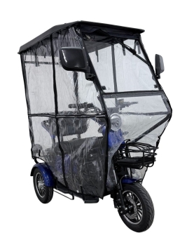 Elektriskais tricikls M20 ar jumtu un markīzi, 1000 W, AC, EEC