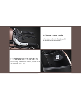 Elektriskais četrriteņu transportlīdzeklis Vista-K2, 1000 W, AC, EEC