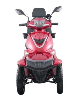 Electric 4-wheel scooter Vista-K1 Red, 650W, AC, MDR