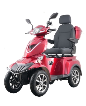 Electric 4-wheel scooter Vista-K1 Red, 650W, AC, MDR