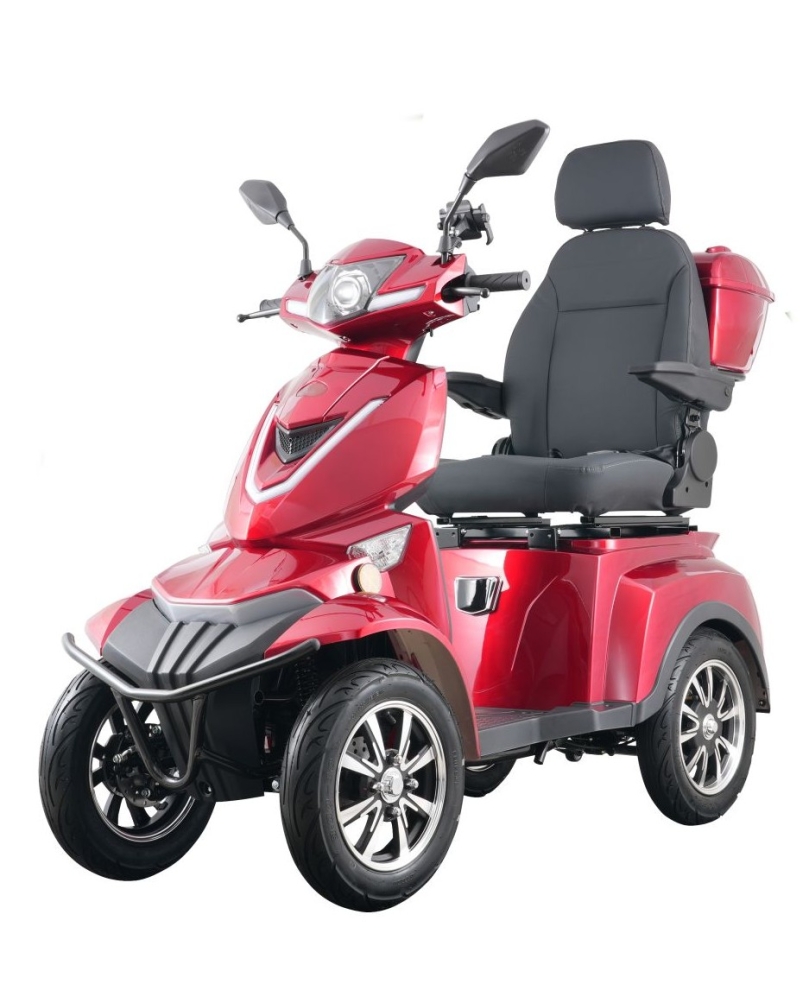 Electric 4-wheel scooter Vista-K3 Red, 650W, Li-ion, MDR