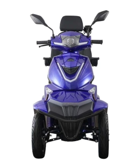 Elektriskais četrriteņu Vista-K3, Zils, 650 W, AC, MDR