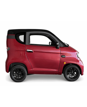 Elektrinis Mini Auto Ekomoto J7, Raudona Juoda, 1000W, 65Ah AC, EEC