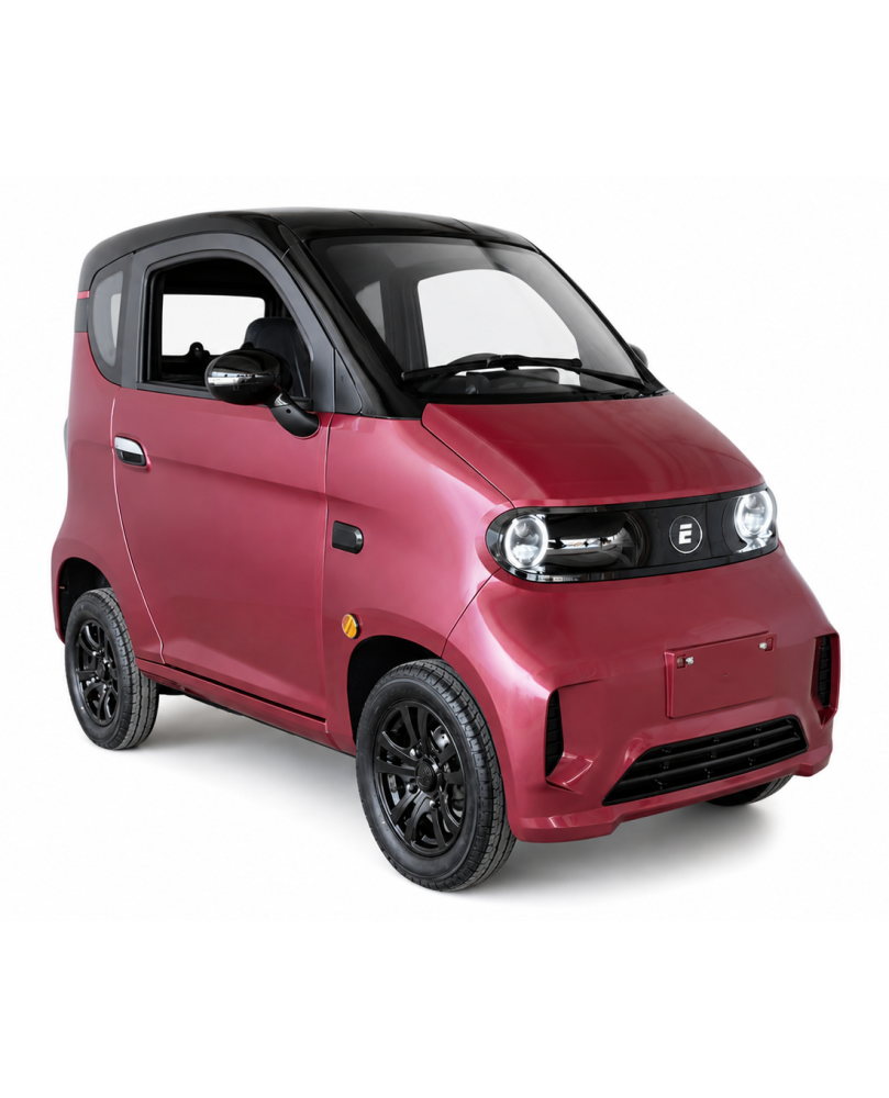 Elektrinis Mini Auto Ekomoto J7, Raudona Juoda, 1000W, 65Ah AC, EEC