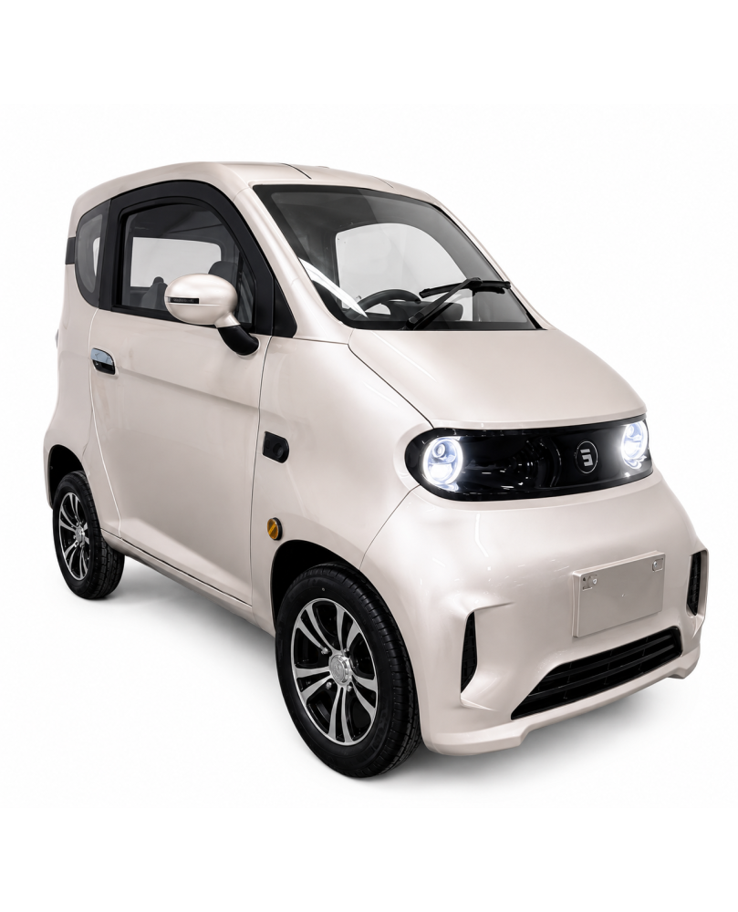 Electric cabin car Ekomoto J7, Sand, 1000W, 65Ah AC, EEC