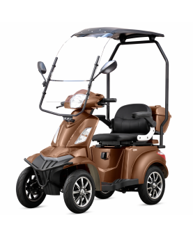 Electric 4-wheel scooter Vista-K1 with roof, 1000W, Li-ion, EEC
