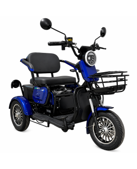 Electric tricycle M20 with roof and awning, 1000W, AC, EEC