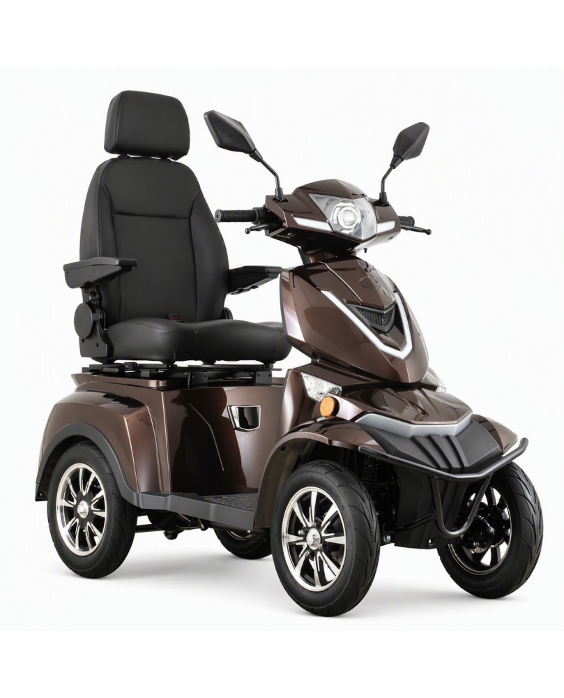Electric 4-wheel scooter Vista-K3 Brown, 650W, AC, MDR