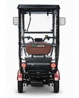 Electric tricycle M20 with roof and awning, 1000W, AC, EEC