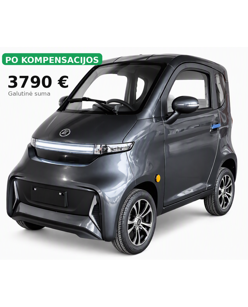 Electric cabin scooter Ekomoto J4, Grey, 100Ah AC, MDR